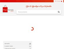 Tablet Screenshot of majotienda.com
